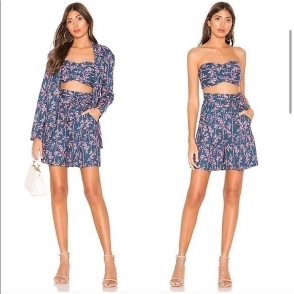 Free People NWT Poolside three piece set